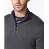 image:imageNautica Mens QuarterZip SweaterCharcoal Heather