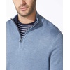 image:imageNautica Mens QuarterZip SweaterDeep Anchor Heather
