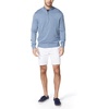 image:imageNautica Mens QuarterZip SweaterDeep Anchor Heather