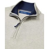 image:imageNautica Mens QuarterZip SweaterGrey Heather