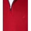 image:imageNautica Mens QuarterZip SweaterNautica Red