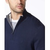 image:imageNautica Mens QuarterZip SweaterNavy