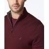 image:imageNautica Mens QuarterZip SweaterRoyal Burgundy