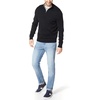 image:imageNautica Mens QuarterZip SweaterTrue Black