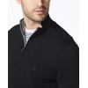 image:imageNautica Mens QuarterZip SweaterTrue Black