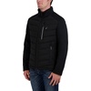 image:imageNautica Mens Quilted Midweight Stretch Quilted Jacket Full Zip Insulated Outerwear CoatOnyx