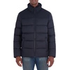 image:imageNautica Mens Ripstop Puffer Jacket  Water Resistant Bib Front Insulated Winter CoatBlack