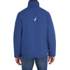 image:imageNautica Mens Sailing Jacket  Water Resistant Seam Sealed Zip Front Coastal CoatDark Denim