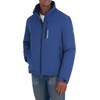 image:imageNautica Mens Sailing Jacket  Water Resistant Seam Sealed Zip Front Coastal CoatDark Denim