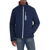 image:imageNautica Mens Sailing Jacket  Water Resistant Seam Sealed Zip Front Coastal CoatNavy
