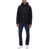 image:imageNautica Mens Sherpa Lined Softshell Jacket  Full Zip Adjustable Hood Wind ResistantBlack