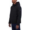 image:imageNautica Mens Sherpa Lined Softshell Jacket  Full Zip Adjustable Hood Wind ResistantBlack