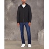 image:imageNautica Mens Sherpa Lined Softshell Jacket  Full Zip Adjustable Hood Wind ResistantEbony
