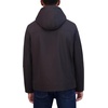 image:imageNautica Mens Sherpa Lined Softshell Jacket  Full Zip Adjustable Hood Wind ResistantGrey