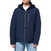 image:imageNautica Mens Sherpa Lined Softshell Jacket  Full Zip Adjustable Hood Wind ResistantNavy Seas
