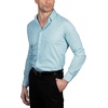 image:imageNautica Mens Slim FitTeal Micro Check