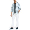 image:imageNautica Mens Sustainably Crafted Plaid ShirtBright White1