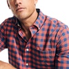 image:imageNautica Mens Sustainably Crafted Plaid ShirtCayenne
