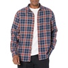 image:imageNautica Mens Sustainably Crafted Plaid ShirtLapis Blue