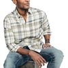 image:imageNautica Mens Sustainably Crafted Plaid ShirtOatmeal
