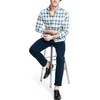 image:imageNautica Mens Sustainably Crafted Plaid ShirtSail White