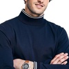 image:imageNautica Mens Turtleneck SweaterNavy Seas