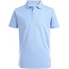 image:imageNautica Mens Uniform Short Sleeve Performance PoloLight Blue