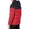 image:imageNautica Mens Water Resistant Nylon Puffer JacketN Red