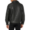 image:imageNautica Mens Wool Blend Lightweight Insulated Jacket  Printed Daimond Quilted InteriorDk Blk