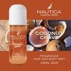 image:imageNautica Peach Bite a Refreshing Gourmand Hair amp Body Mist for Women Notes of Peach Iced Tea Peony and Blond Woods Accord Long Lasting 80 fl ozCoconut Crave