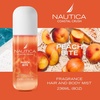 image:imageNautica Peach Bite a Refreshing Gourmand Hair amp Body Mist for Women Notes of Peach Iced Tea Peony and Blond Woods Accord Long Lasting 80 fl ozPeach Bite