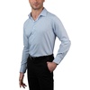 image:imageNautica Regular Fit Long Sleeve Button Down Dress Shirts for Men  Wrinkle Free Long Sleeve Shirt Mens Formal 4Way StretchBlue Multi Plaid