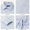image:imageNautica Regular Fit Long Sleeve Button Down Dress Shirts for Men  Wrinkle Free Long Sleeve Shirt Mens Formal 4Way StretchBlue Multi Plaid