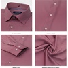 image:imageNautica Regular Fit Long Sleeve Button Down Dress Shirts for Men  Wrinkle Free Long Sleeve Shirt Mens Formal 4Way StretchBlue and Red Check