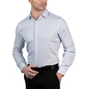 image:imageNautica Regular Fit Long Sleeve Button Down Dress Shirts for Men  Wrinkle Free Long Sleeve Shirt Mens Formal 4Way StretchNavy  Light Blue Dot