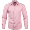 image:imageNautica Regular Fit Long Sleeve Button Down Dress Shirts for Men  Wrinkle Free Long Sleeve Shirt Mens Formal 4Way StretchPink