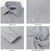 image:imageNautica Slim Fit Mens Dress Shirts Long Sleeve Performance Polyester Fabric Wrinkle Free 4Way StretchBlack Check