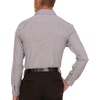 image:imageNautica Slim Fit Mens Dress Shirts Long Sleeve Performance Polyester Fabric Wrinkle Free 4Way StretchBlack Check