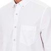 image:imageNautica Young Mens School Uniform Long Sleeve Performance Oxford ButtonDown ShirtBright White