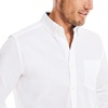 image:imageNautica Young Mens School Uniform Long Sleeve Performance Oxford ButtonDown ShirtPure White
