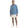 image:imageNautica Young Mens School Uniform Long Sleeve Performance Oxford ButtonDown ShirtWindsurf Blue