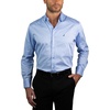 image:imageNAUTICA Slim Fit 100 Cotton Mens Dress Shirts Long Sleeve Wrinkle Resistant FormalNavy  Blue Dots