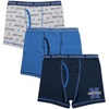 image:imageNautica Boys Boxer Briefs  36 Pack Comfort Stretch Cotton Kids Underwear Boxers for Boys with Contour Pouch Sizes 618NavyBluePrint3pk