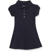 image:imageNautica Girls School Uniform Short Sleeve Polo DressNavyPrincess Seam