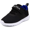 image:imageNautica Kids Fashion Sneaker Athletic Running Shoe with One Strap Boys  GirlsToddlerLittle KidBlack Blue
