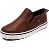 image:imageNautica Kids SlipOn Sneakers  Casual LowTop Shoes for Boys and Girls  Comfortable Athletic Style for School Play and Everyday Wear  ToddlerLittle KidBig Kid SizesBrown Smooth
