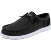image:imageNautica Mens Comfort Loafers SlipOn Boat Shoe Lightweight Casual Stretch SneakerRushfordBlack White