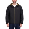 image:imageNautica Mens Lightweight Hooded Jacket  Regular Big amp Tall Sizes OuterwearBlack