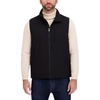image:imageNautica Mens Lightweight Mechanical Stretch Softshell Vest  Waterresistant Transitional LayerBlack