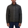 image:imageNautica Mens Lightweight Quilted Jacket  Water Resistant Zip Front Transitional CoatBlack